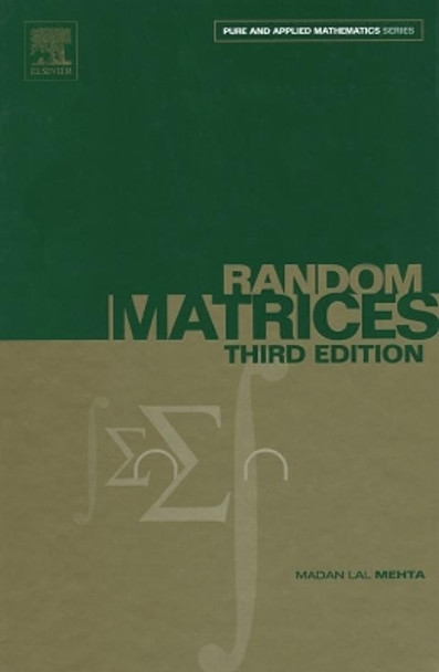 Random Matrices: Volume 142 by Madan Lal Mehta 9780120884094