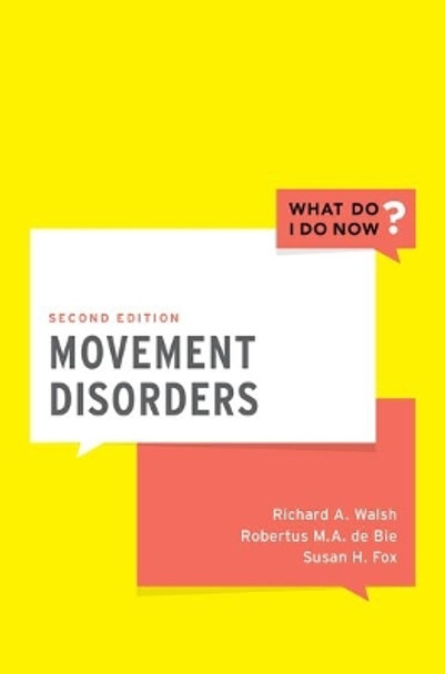 Movement Disorders by Richard A. Walsh 9780190607555