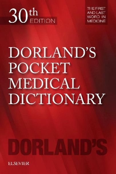 Dorland's Pocket Medical Dictionary by Dorland 9780323554930