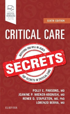 Critical Care Secrets by Polly E. Parsons 9780323510646