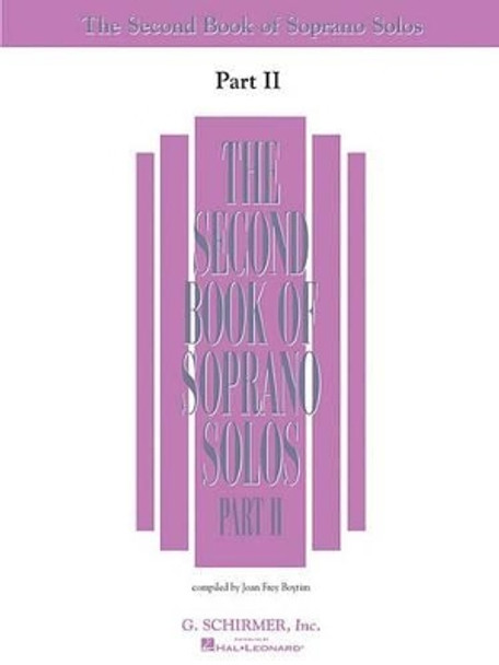 The Second Book of Solos by Joan Frey Boytim 9780634065637