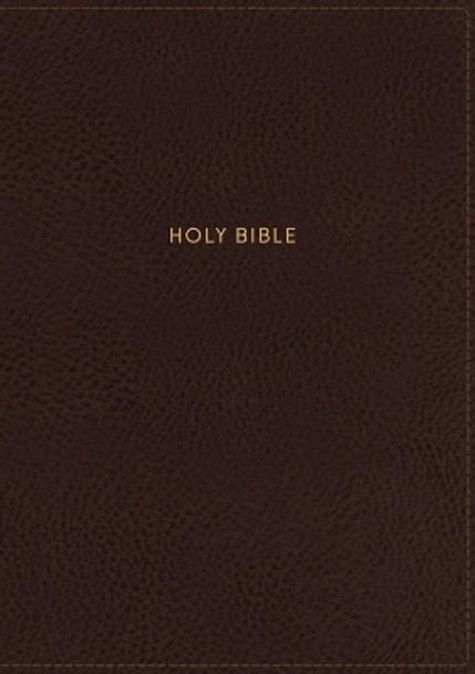 NKJV, Journal the Word Reference Bible, Leathersoft, Brown, Red Letter Edition, Comfort Print: Let Scripture Explain Scripture. Reflect on What You Learn. by Thomas Nelson 9780785220251