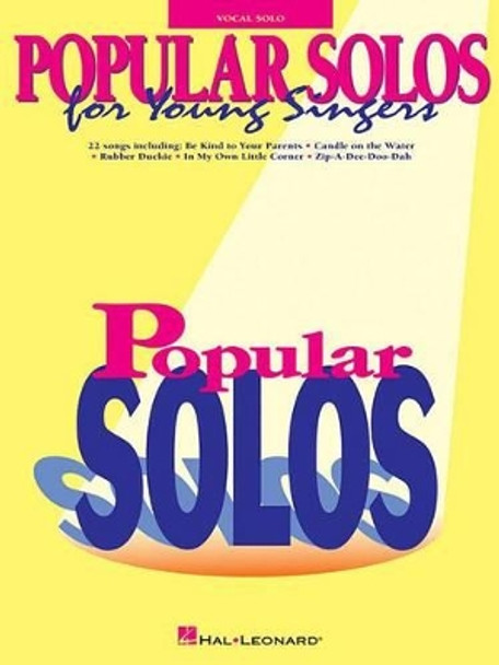 Popular Solos for Young Singers by Hal Leonard Publishing Corporation 9780793534449