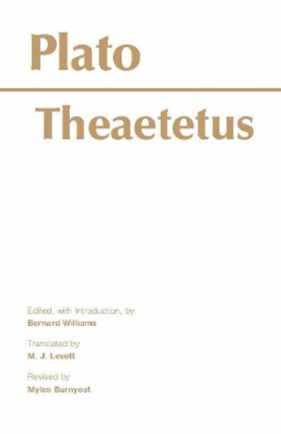 Theaetetus by Plato 9780872201583