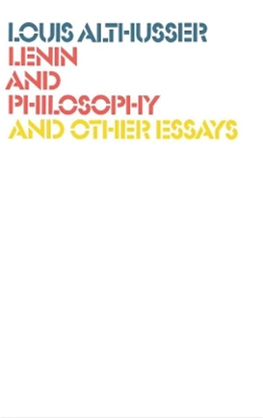 Lenin and Philosophy by Louis Althusser 9780902308893