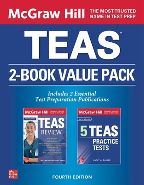 McGraw Hill Teas 2-Book Value Pack, Fourth Edition by Kathy A Zahler 9781265678470