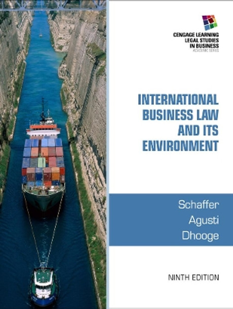 International Business Law and Its Environment by Richard Schaffer 9781285427041