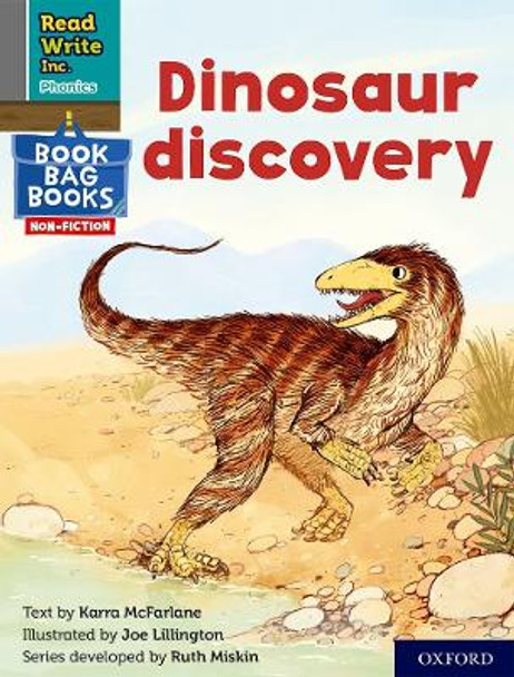 Read Write Inc. Phonics: Grey Set 7 NF Book Bag Book 12 Dinosaur discovery by Karra McFarlane