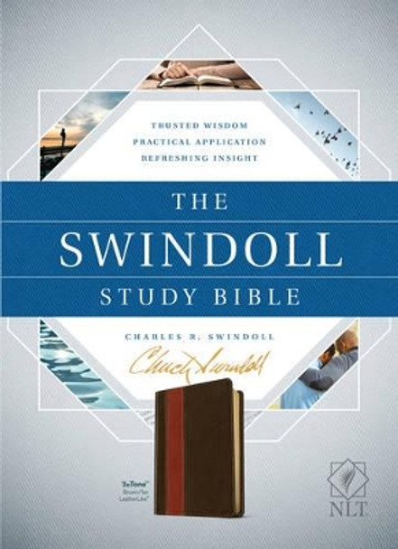 The Swindoll Study Bible NLT, Tutone by Tyndale 9781414395425