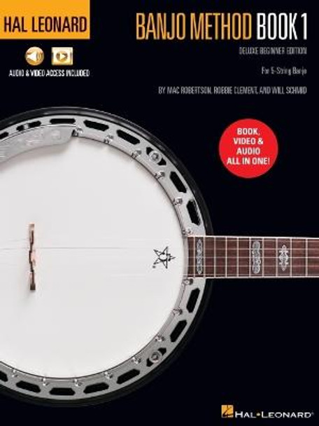 Hal Leonard Banjo Method Book 1 Deluxe Edition by Will Schmid