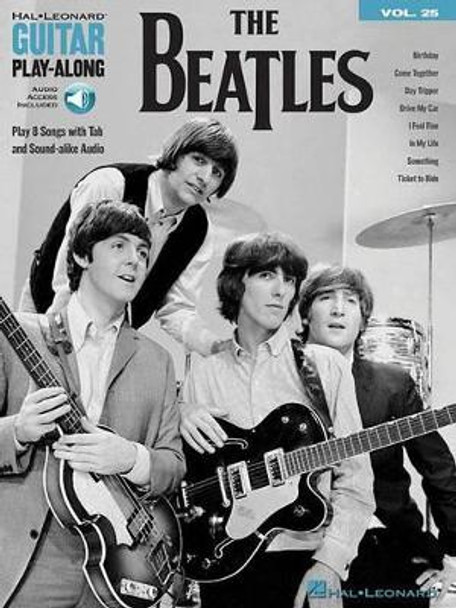 The Beatles: Guitar Play-Along Volume 25 by Beatles 9781495076480