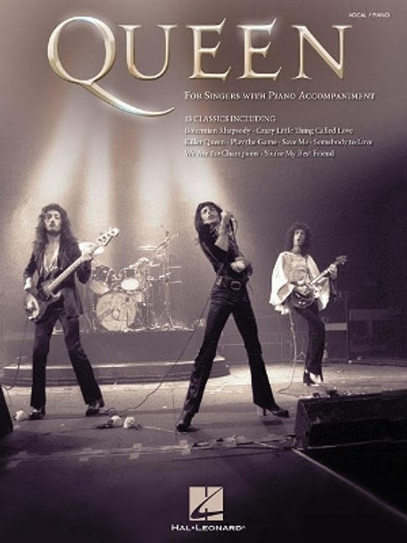 Queen: For Singers With Piano Accompaniment by Freddie Mercury 9781495089374