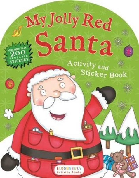 My Jolly Red Santa Activity and Sticker Book by Helen Poole 9781619637917