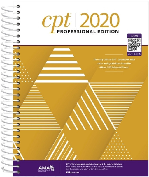 CPT Professional 2020 by American Medical Association 9781622028986
