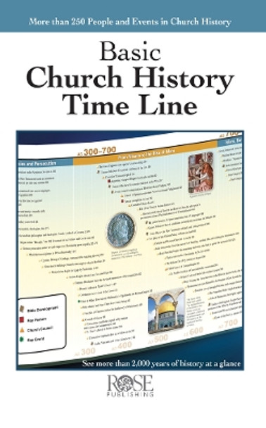 Basic Church History Time Line by Rose Publishing 9781628622980