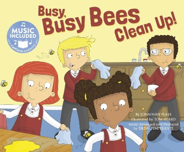 Busy, Busy Bees Clean Up (School Time Songs) by Drew Temperante 9781684102990