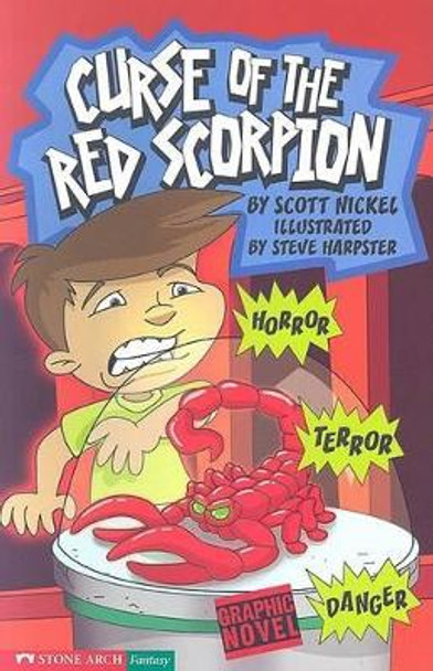 Curse of the Red Scorpion (Graphic Sparks) by Scott Nickel 9781598891690