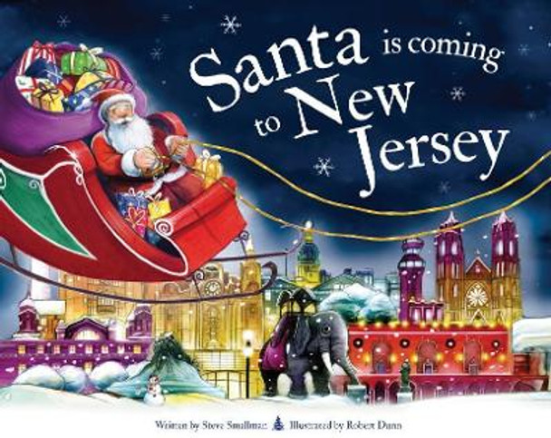 Santa is Coming to New Jersey by Steve Smallman 9781728200811