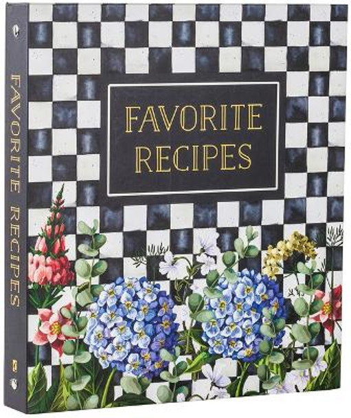 Deluxe Recipe Binder - Favorite Recipes (Hydrangea) by New Seasons 9781645586883