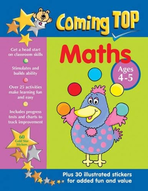 Coming Top: Maths - Ages 4 - 5 by Jill Jones 9781861476661