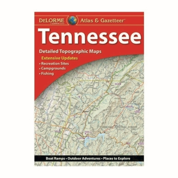 Delorme Atlas & Gazetteer: Tennessee by Rand McNally 9781946494689