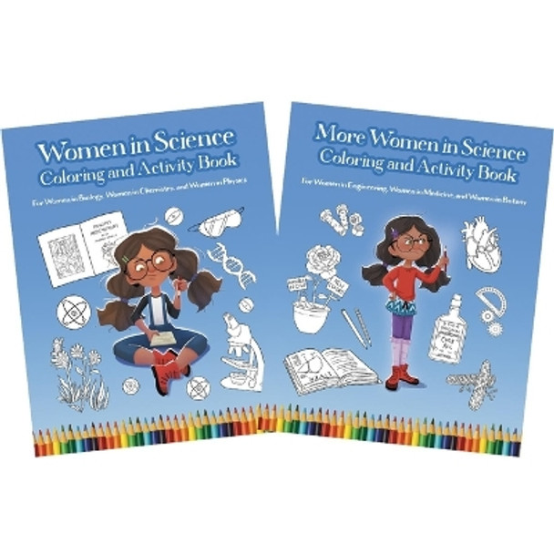 Women in Science Coloring and Activity Book Set by Mary Wissinger 9781958629017