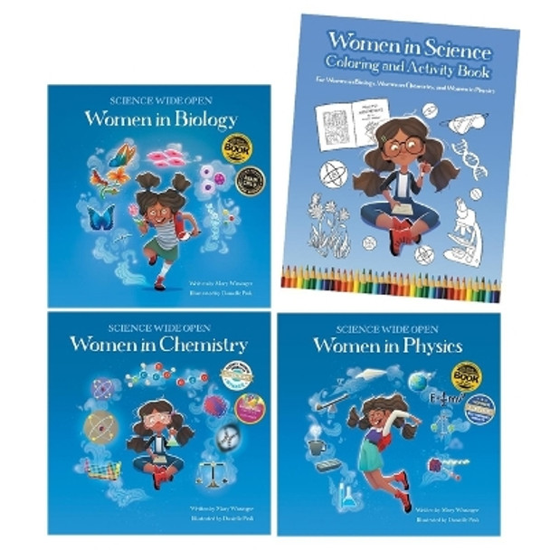 Women in Science Paperback Book Set with Coloring and Activity Book by Mary Wissinger 9781958629024