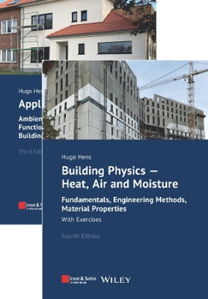 Building Physics and Applied Building Physics, 2 Volumes by Hugo S. L. Hens 9783433034330