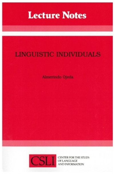 Linguistic Individuals by Almerindo E. Ojeda 9780937073841