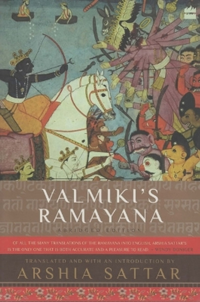 Valmiki's Ramayana by Arshia Sattar 9789353572570