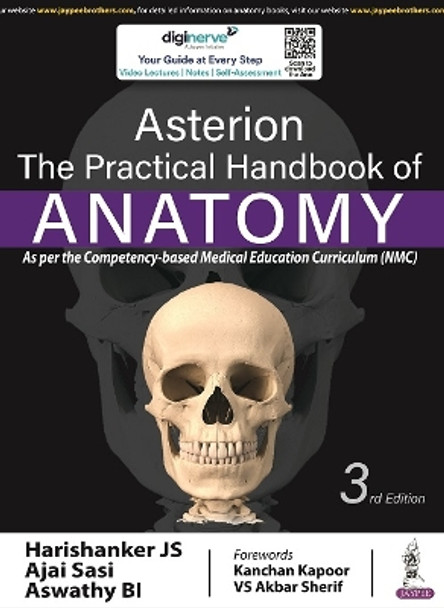 Asterion: The Practical Handbook of Anatomy by Harishanker JS 9789354659201