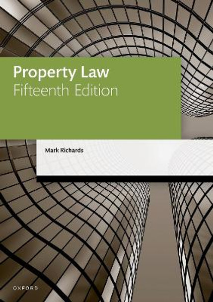 Property Law by Mark Richards 9780192858849