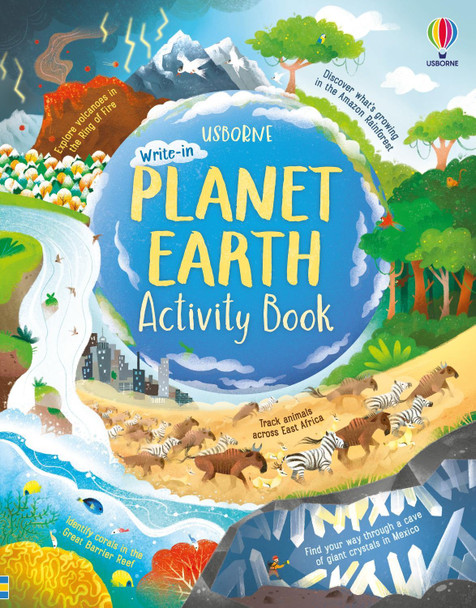 Planet Earth Activity Book by Sam Baer 9781474986298
