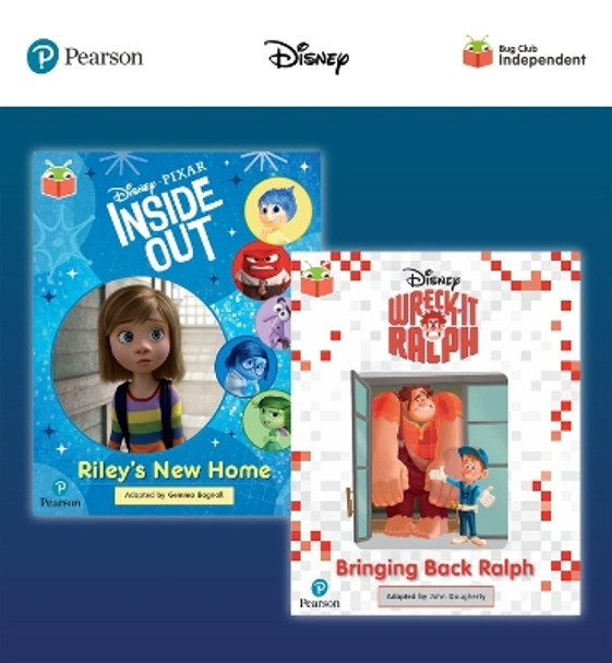 Pearson Bug Club Disney Year 2 Pack D, including Purple and White book band readers; Inside Out: Riley's New Home, Wreck-It Ralph: Bringing Back Ralph by Sumathi Pathmanaban 9781292452197