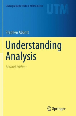 Understanding Analysis by Stephen Abbott 9781493950263