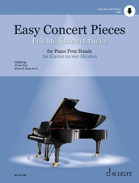 Easy Concert Pieces: for Piano Four Hands by Mona Bard 9783795725754