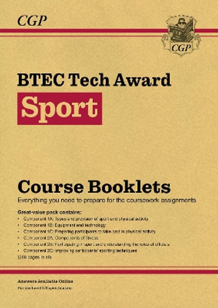 New BTEC Tech Award in Sport: Course Booklets Pack (with Online Edition) by Louise Bates 9781837740635