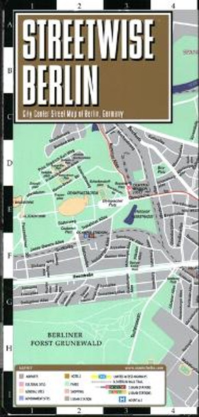 Streetwise Berlin Map - Laminated City Center Street Map of Berlin, Germany by Michelin 9782067264229