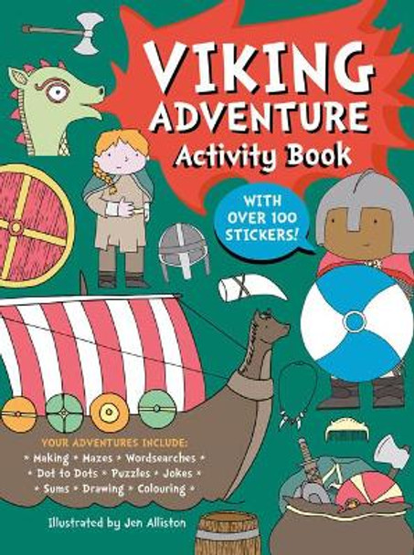 Viking Adventure Activity Book by Jen Alliston 9781787080744