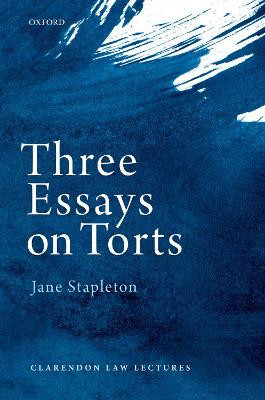 Three Essays on Torts by Jane Stapleton 9780192893734