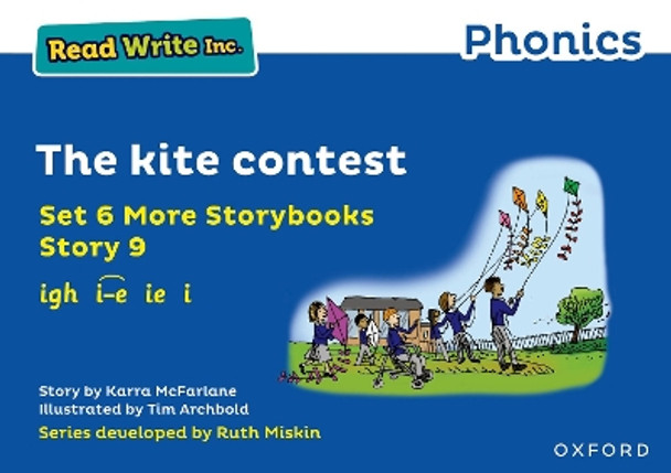 Read Write Inc. Phonics: Blue Set 6A Storybook 9 The kite contest by Karra McFarlane 9781382013512