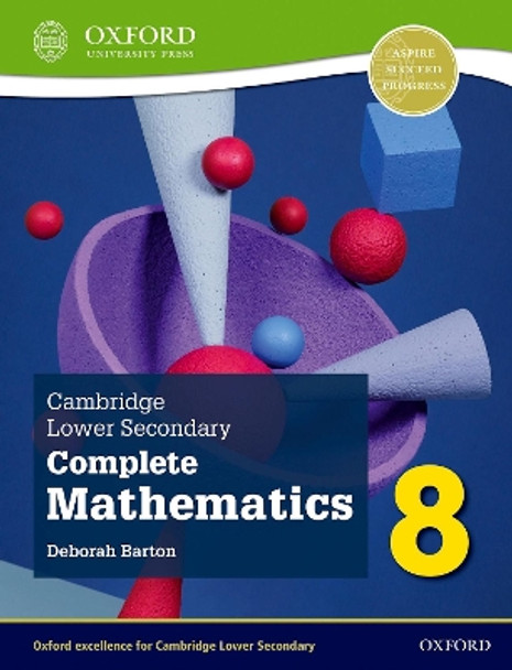 Cambridge Lower Secondary Complete Mathematics 8: Student Book (Second Edition) by Deborah Barton 9781382018753