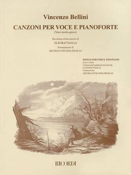 Vincenzo Bellini - Canzoni Per Voce: Songs for Low Voice and Piano by Vincenzo Bellini 9780634084904