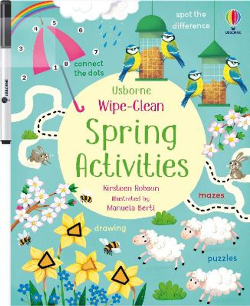 Wipe-Clean Spring Activities by Manuela Berti 9781805073994