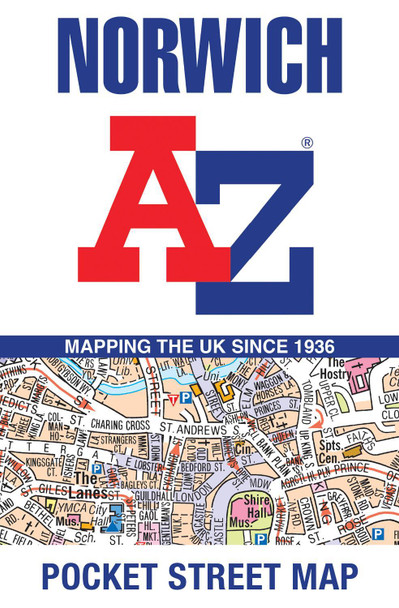 Norwich A-Z Pocket Street Map by A-Z Maps 9780008657543