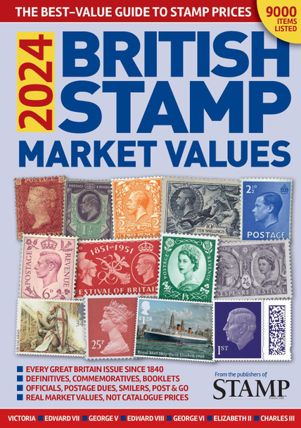 2024 British Stamp Market Values by Guy Thomas 9781916159167