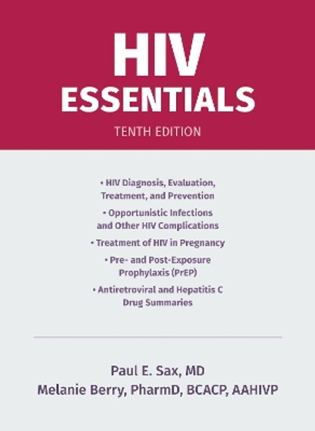 HIV Essentials by Paul E. Sax 9781284291353