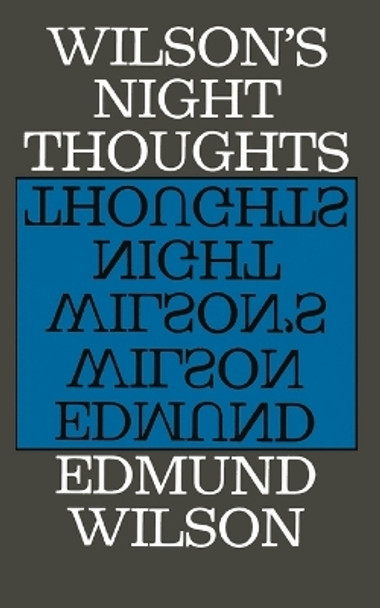 Night Thoughts by Edmund Wilson 9780374503284