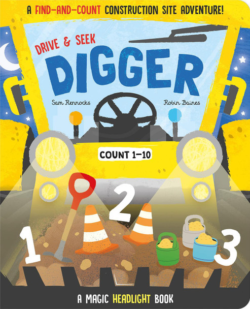 Drive & Seek Digger - A Magic Find & Count Adventure by Jenny Copper 9781801058360