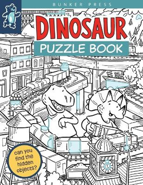 Bunker Press Dinosaur Puzzle Book by Mike DeSantis 9780578385945